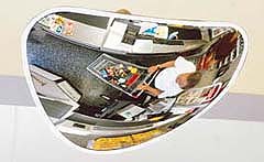 Farbige Kontrollspiegel