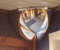 90&deg; Viertel Halbkugelspiegel